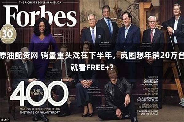 原油配资网 销量重头戏在下半年，岚图想年销20万台就看FREE+？