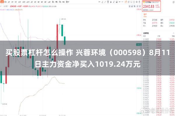 买股票杠杆怎么操作 兴蓉环境（000598）8月11日主力资金净买入1019.24万元