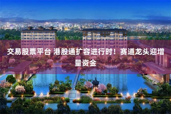 交易股票平台 港股通扩容进行时！赛道龙头迎增量资金