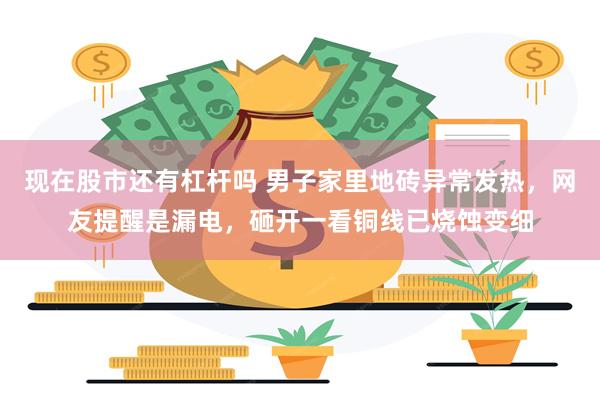现在股市还有杠杆吗 男子家里地砖异常发热，网友提醒是漏电，砸开一看铜线已烧蚀变细
