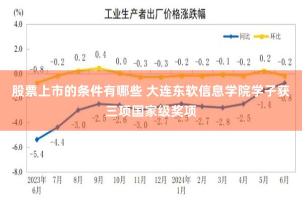 股票上市的条件有哪些 大连东软信息学院学子获三项国家级奖项