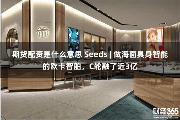 期货配资是什么意思 Seeds | 做海面具身智能的欧卡智舶，C轮融了近3亿