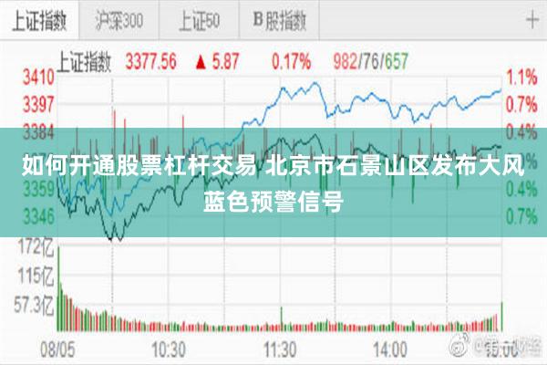 如何开通股票杠杆交易 北京市石景山区发布大风蓝色预警信号