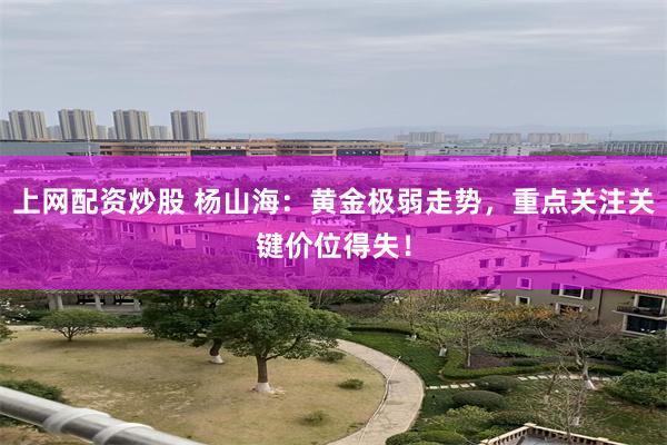 上网配资炒股 杨山海：黄金极弱走势，重点关注关键价位得失！