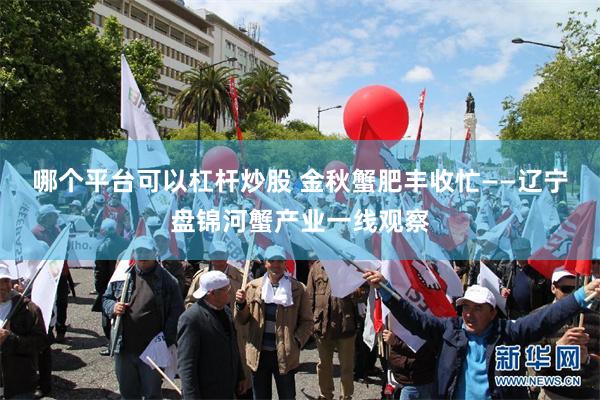 哪个平台可以杠杆炒股 金秋蟹肥丰收忙——辽宁盘锦河蟹产业一线观察